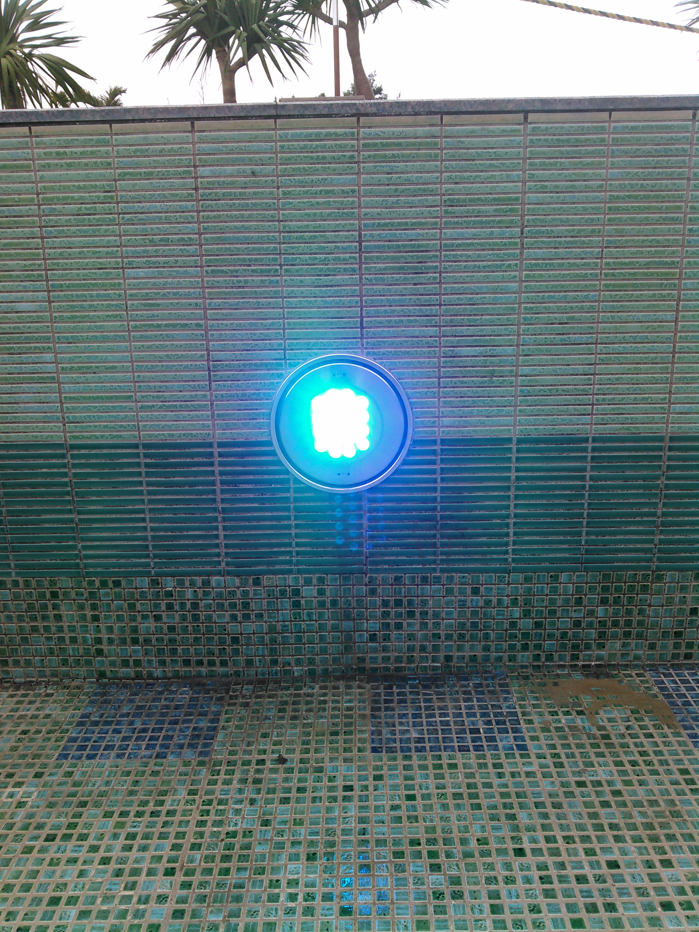 リゾート　プール　36W壁面埋込水中照明器具